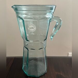 Vidrios San Miguel 100% Recycled Glass Pitcher NEW!!!!!